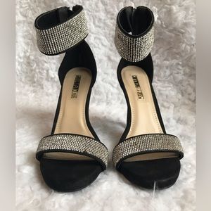 Open toe heels size 7.5